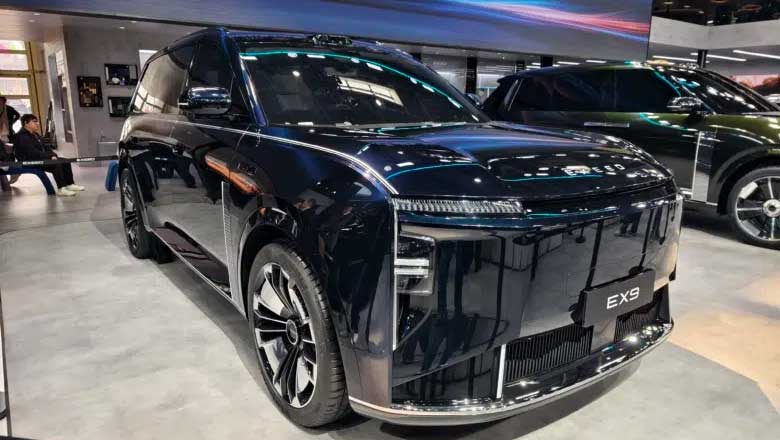 اکسید EX9 در پکن به نمایش درآمد؛ شاسی‌بلند پرچمدار چری برای رقابت با Zeekr 9X