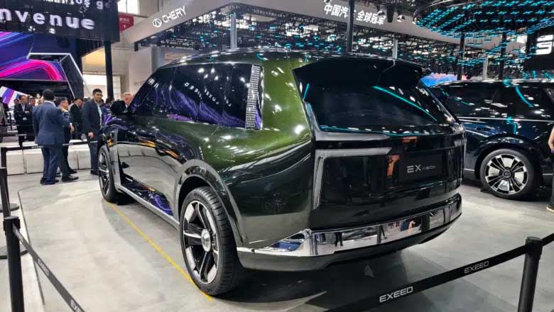 اکسید EX9 در پکن به نمایش درآمد؛ شاسی‌بلند پرچمدار چری برای رقابت با Zeekr 9X