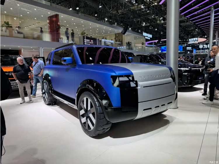 همکاری چری، جگوار لندروور و هواوی؛ کانسپت FREELANDER Concept 97 در پکن رونمایی شد