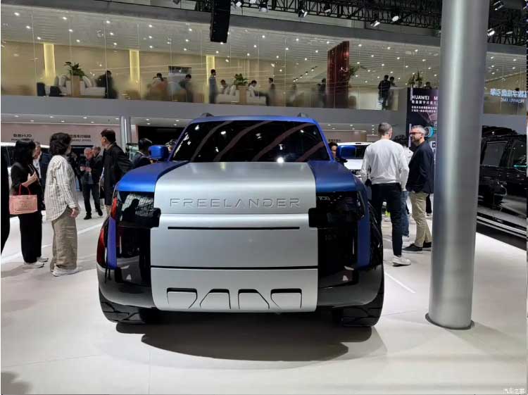 همکاری چری، جگوار لندروور و هواوی؛ کانسپت FREELANDER Concept 97 در پکن رونمایی شد