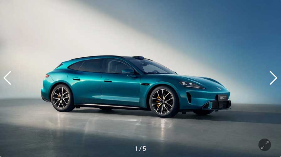 SAIC Z7 معرفی شد؛ سدان برقی با قیمت ۳۲ هزار دلار و عملکردی در حد پورشه تایکان