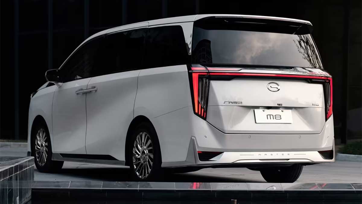 کاتالوگ GAC M8 جیران موتور منتشر شد GAC M8 جیران موتور
