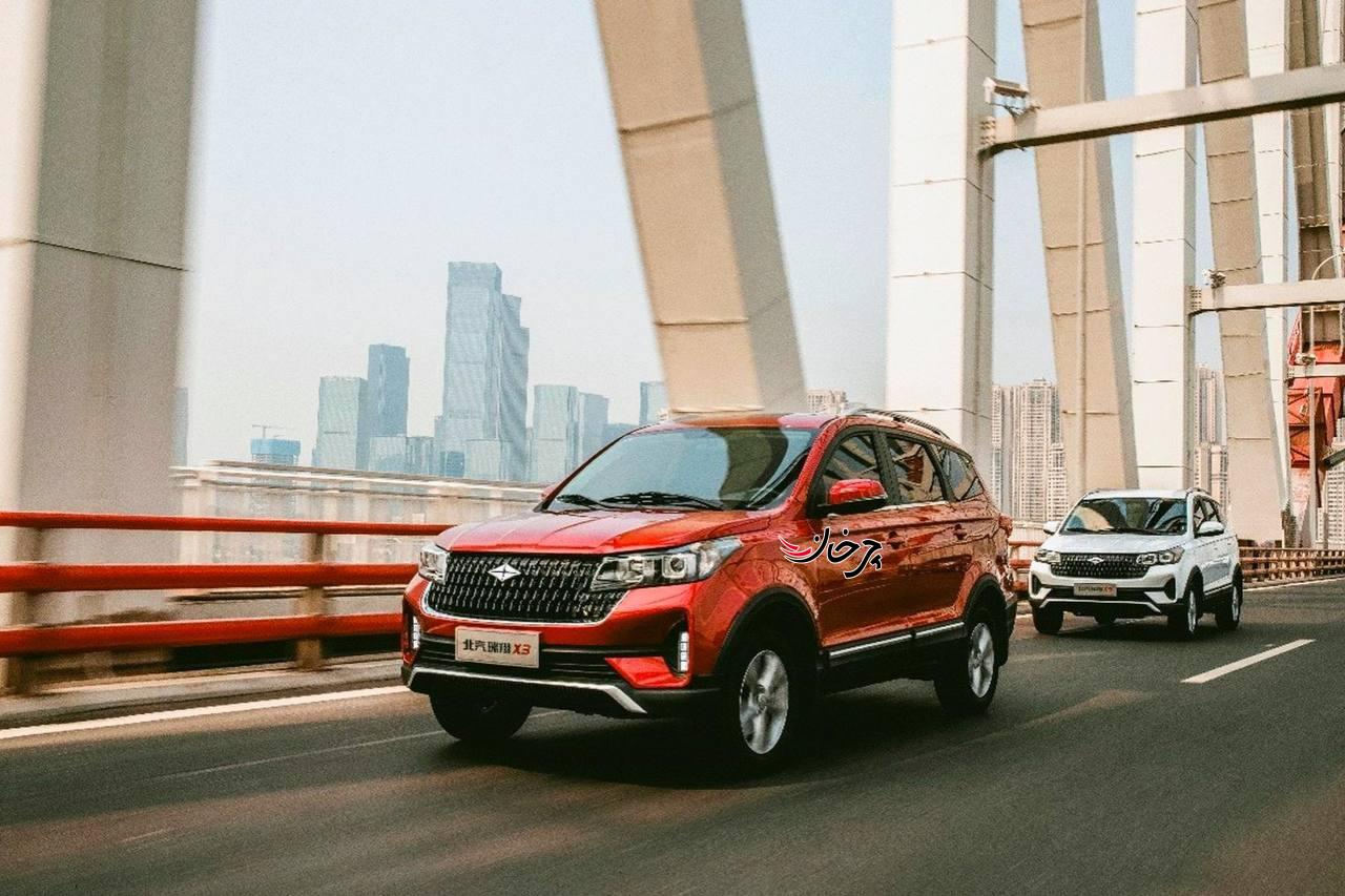 مکث موتور تیام - BAIC RUYXIANG X3