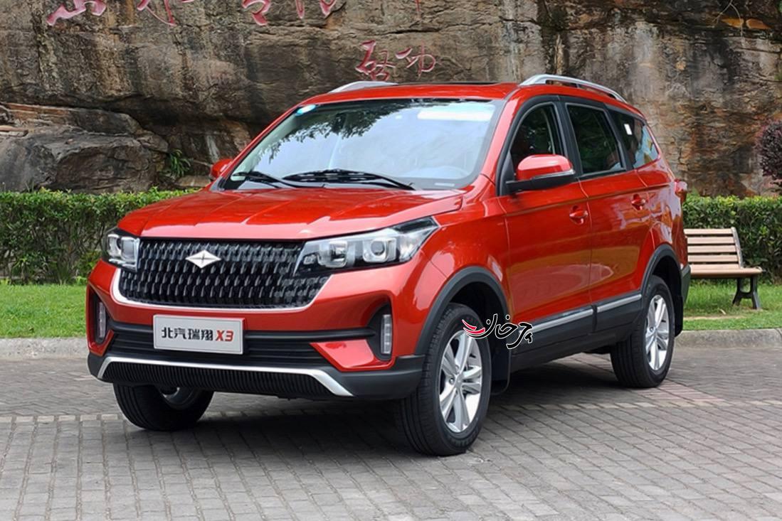 مکث موتور تیام - BAIC RUYXIANG X3