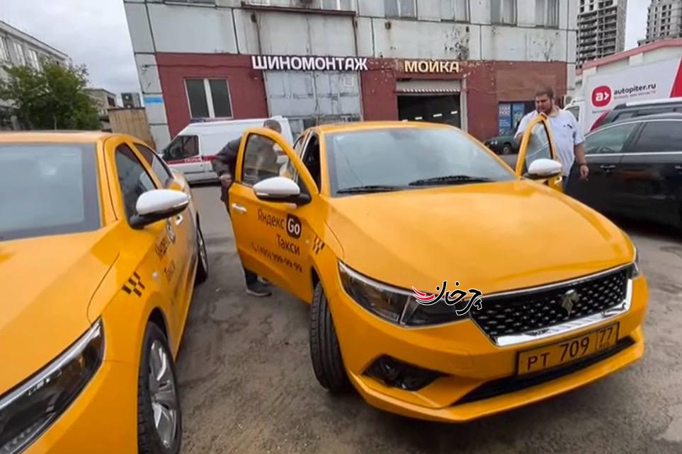 تارا اتوماتیک ایران خودرو - IKCO TARA AT TAXI تارا تاکسی در روسیه