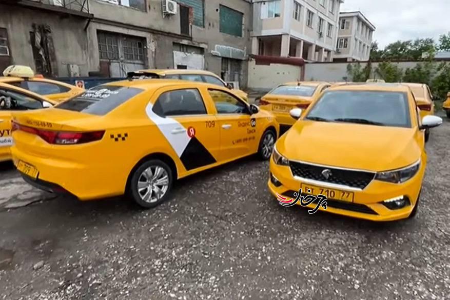 تارا اتوماتیک ایران خودرو - IKCO TARA AT TAXI تارا تاکسی در روسیه
