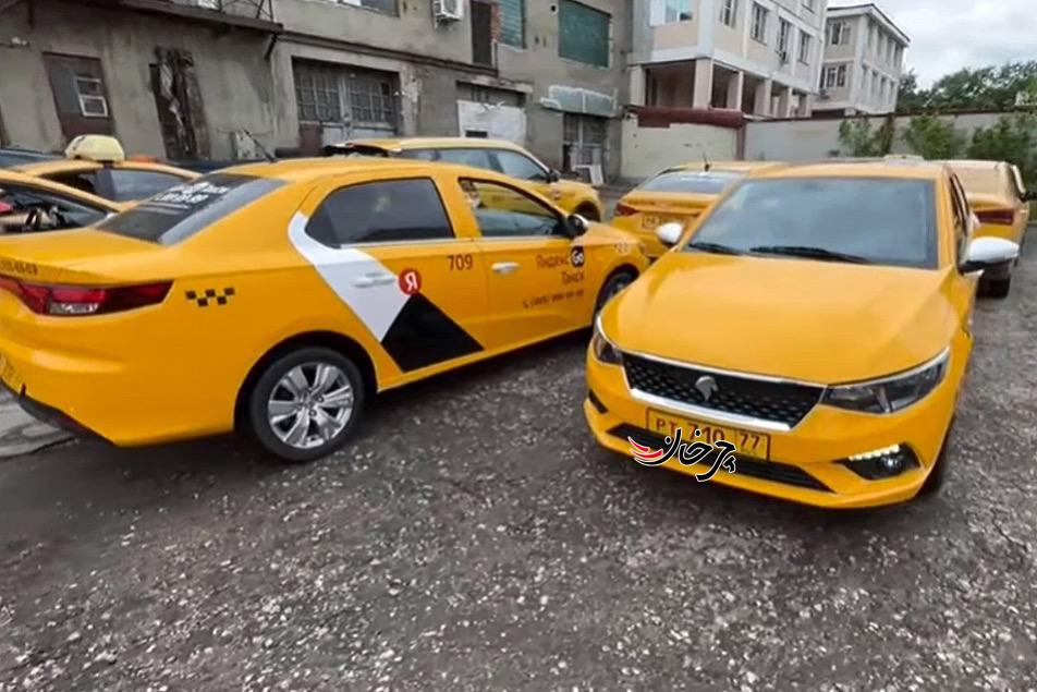 تارا اتوماتیک ایران خودرو - IKCO TARA AT TAXI تارا تاکسی در روسیه