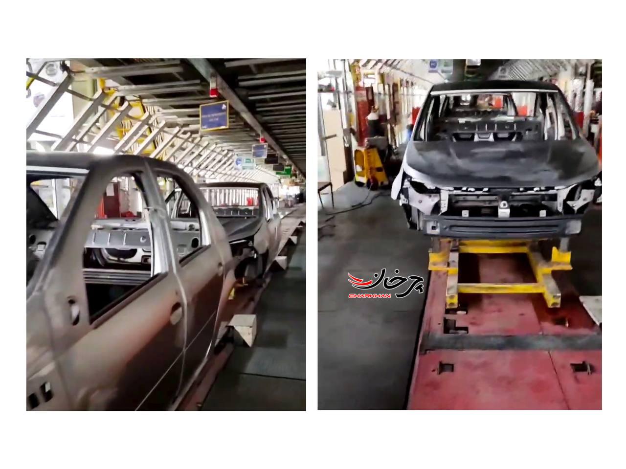 تولید پی 90 کادیلا پارس خودرو - SAIPA PARS KHODRO P90 CADILA