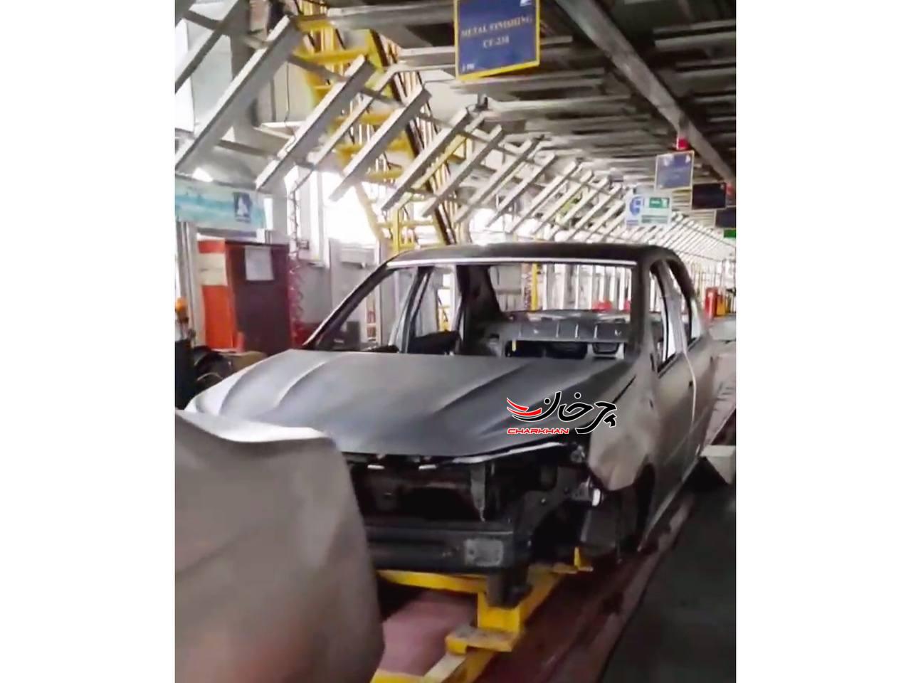 تولید پی 90 کادیلا پارس خودرو - SAIPA PARS KHODRO P90 CADILA