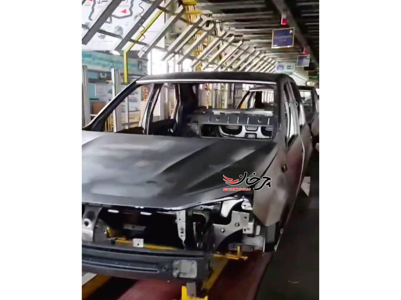 تولید پی 90 کادیلا پارس خودرو - SAIPA PARS KHODRO P90 CADILA