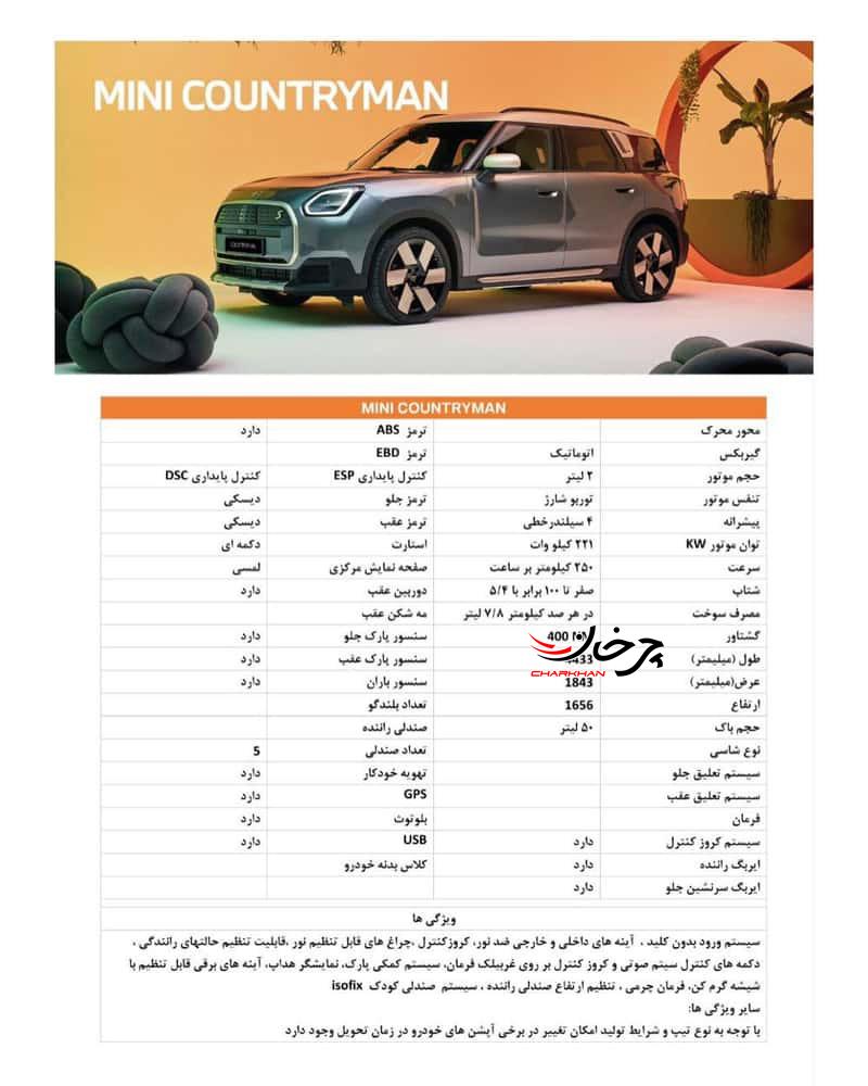 مینی کانتریمن - mini countryman