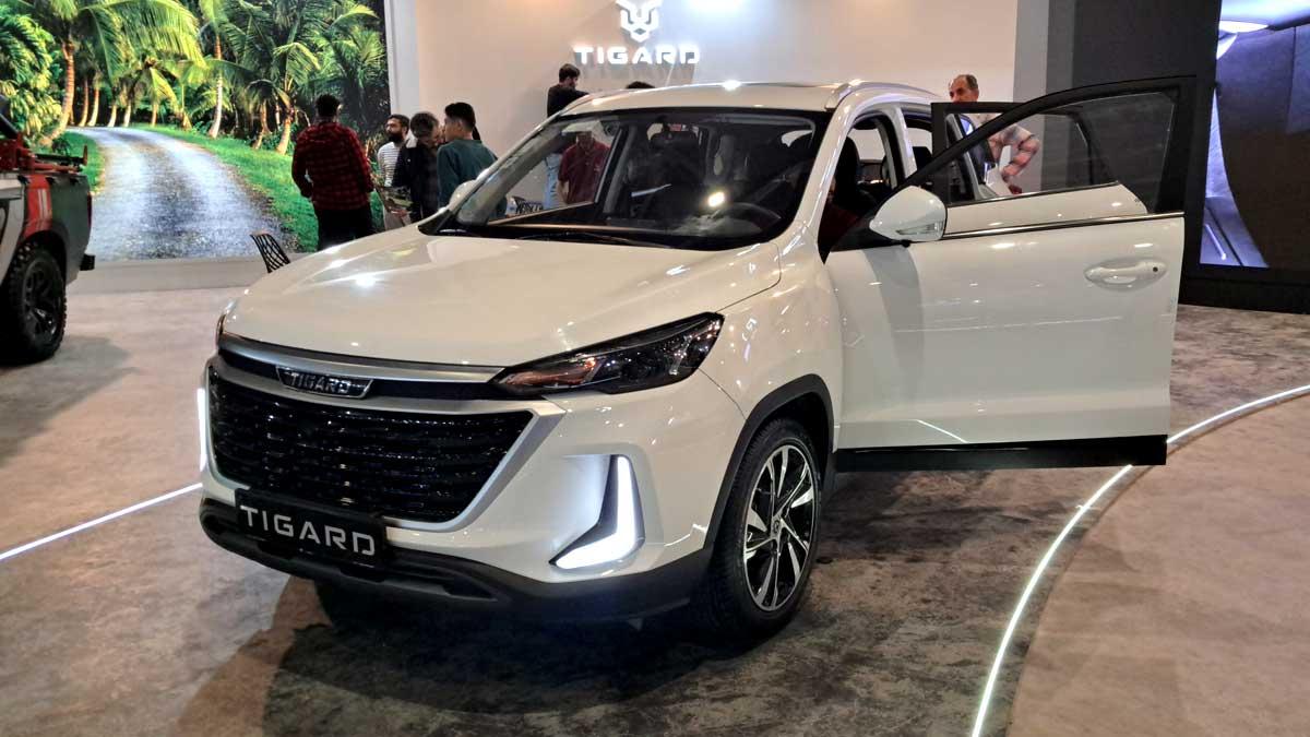 نمایش تیگارد X35 پرایم با آپشن‌های بیشتر در نمایشگاه اصفهان - چرخان