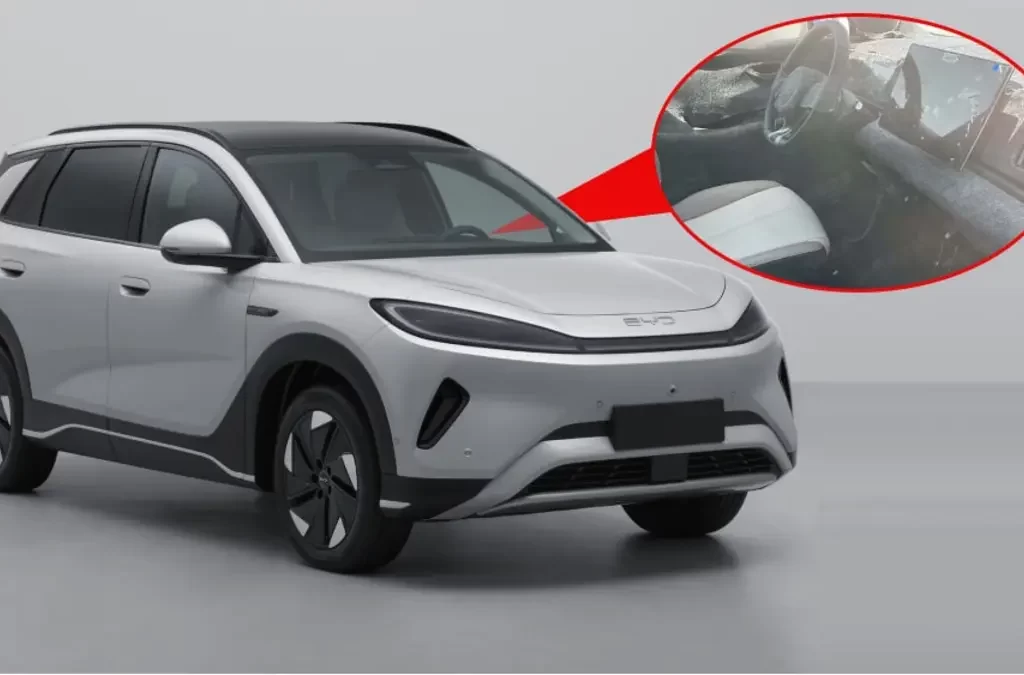 کابین BYD Sealion 05 برقی در تصاویر جاسوسی فاش شد