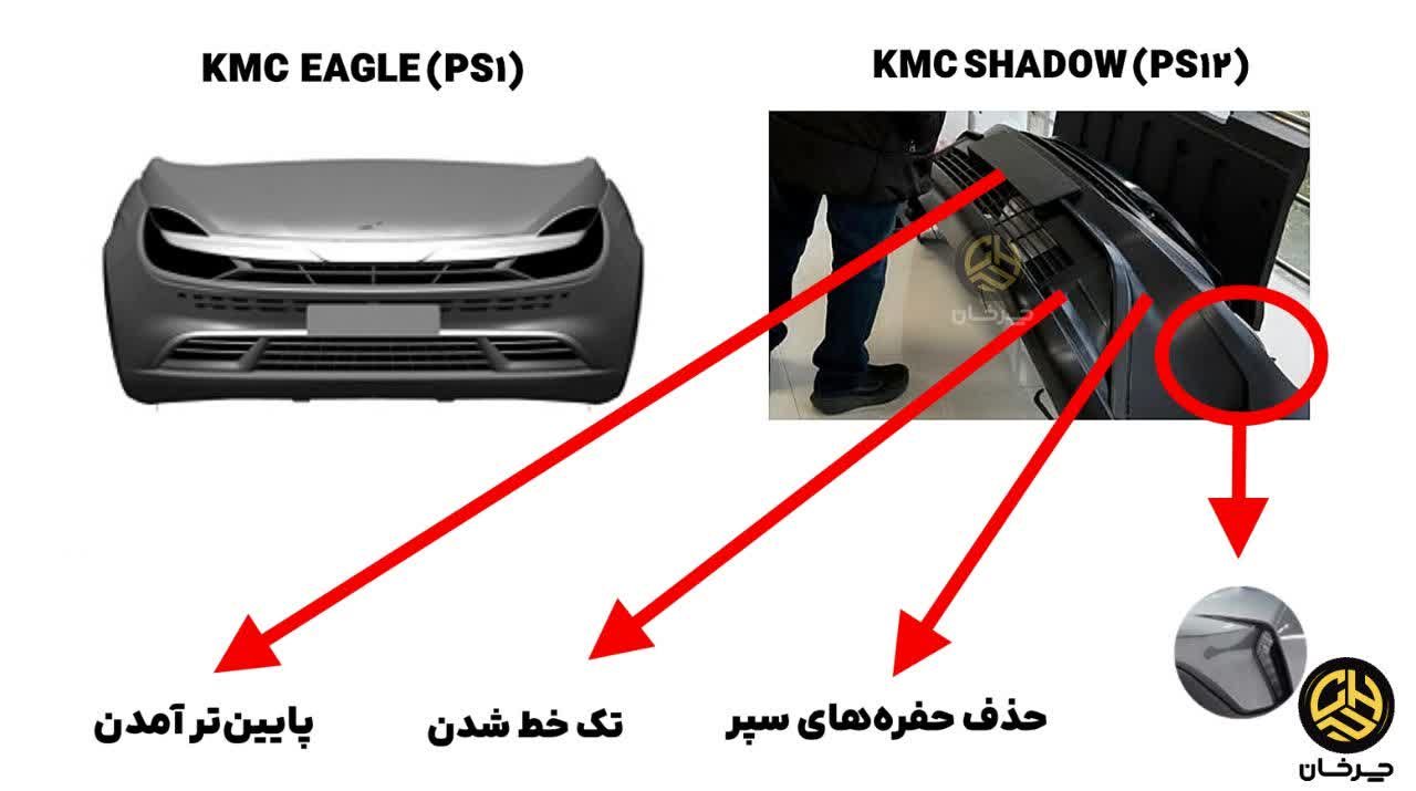 تفاوت سپر کی ام سی شادو و ایگل KMC EAGLE SHADOW