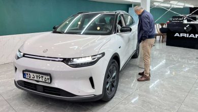 اولین نمونه‌های لیپ موتور C11 و GAC آیون آرین خودرو پلاک شدند منبع سایت چرخان