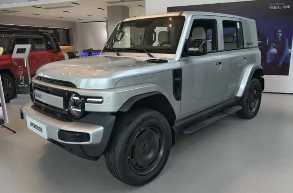 چری iCar V23، جایگزین آفرودی BYD Atto 3، معرفی شد