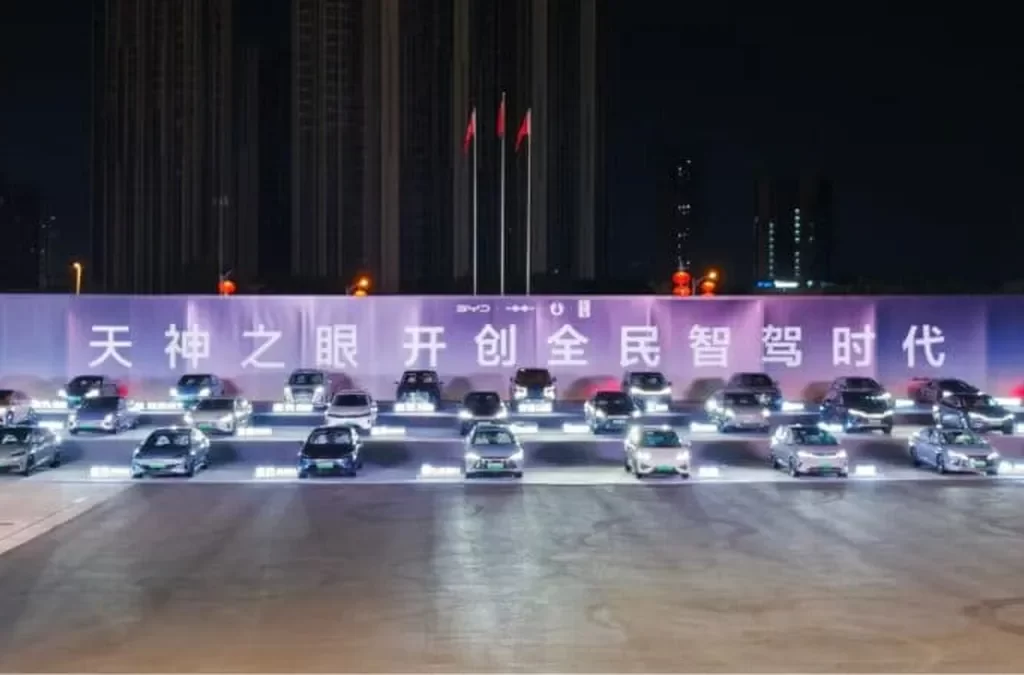 تحول در صنعت خودرو با سیستم God’s Eye کمپانی BYD