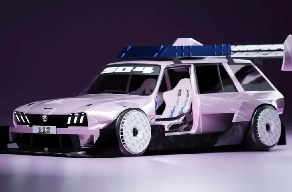 کانسپت پژو 504 در جذاب‌ترین نسخه تاریخ خود رونمایی شد