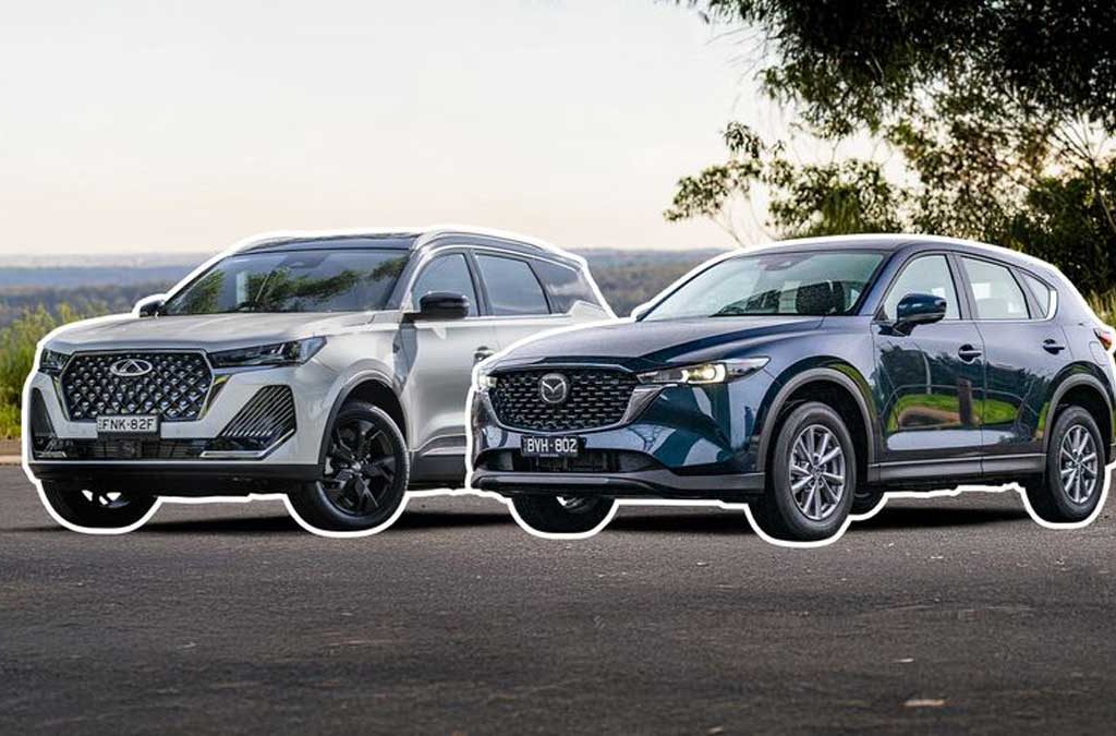 چری تیگو 7 پرو و مزدا CX-5