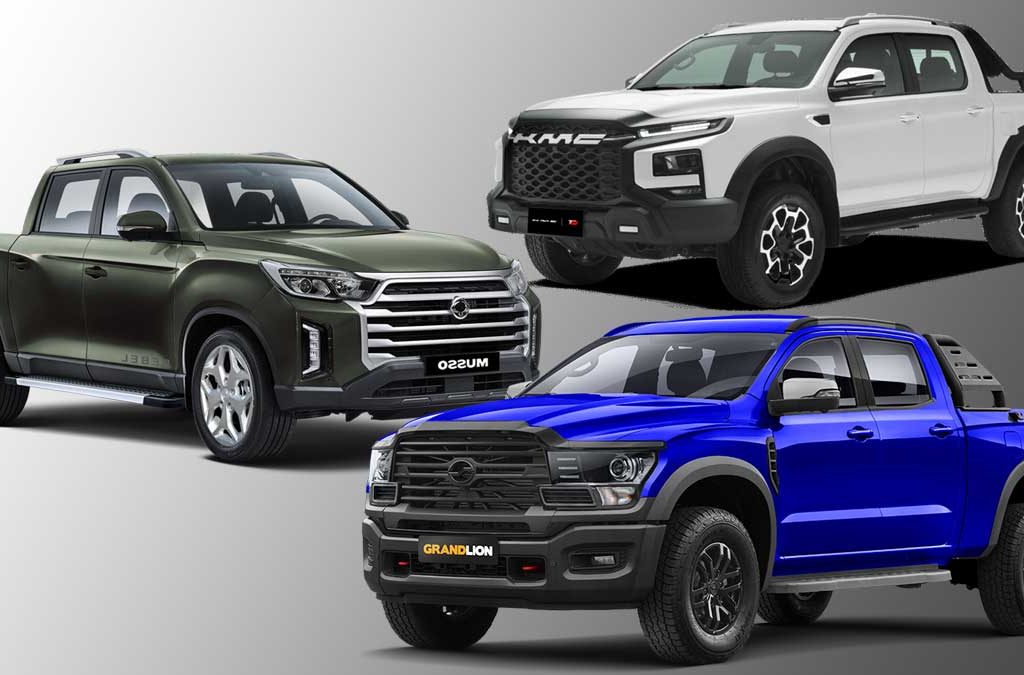 پیکاپ G9، کی‌ام سی T9 و سانگ یانگ موسو خان