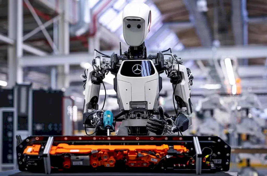 انقلاب در تولید خودرو؛ مرسدس بنز از ربات‌های انسان‌نما مبتنی بر هوش مصنوعی رونمایی کرد
