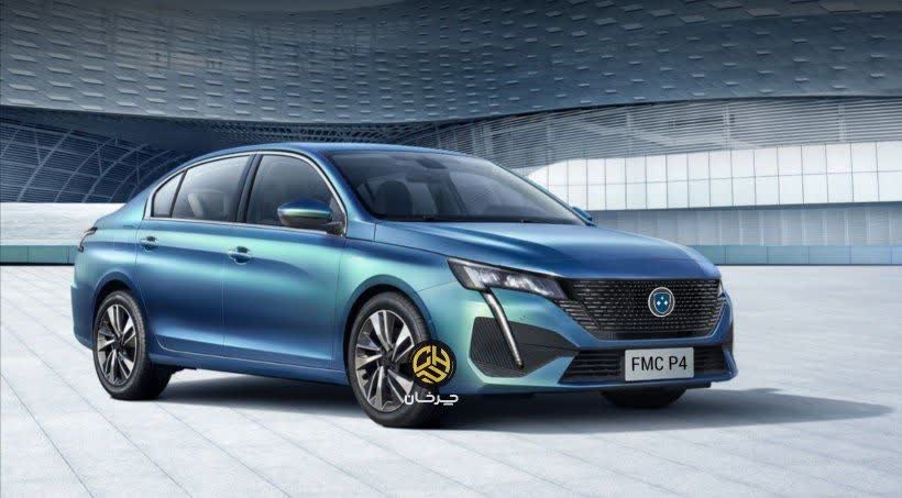 اف ام سی پی 4 فردا موتورز پژو چهار صد و هشت FMC P4 PEUGEOT 408