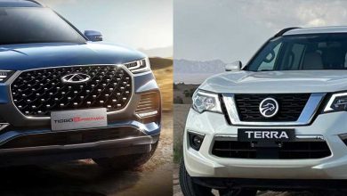 مقایسه نیسان ترا و تیگو 8 پرو مکس منبع سایت چرخان