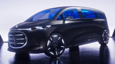 رونمایی مرسدس بنز Vision V Concept MPV؛ در نمایشگاه خودروی شانگهای 2025 منبع سایت چرخان