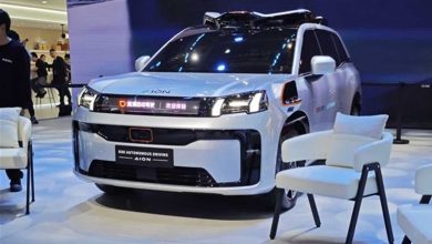 رونمایی از خودروی خودران GAC Aion در نمایشگاه خودروی شانگهای 2025 منبع سایت چرخان