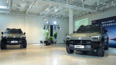 رونمایی دانگ‌فنگ Warrior M817 در نمایشگاه خودروی شانگهای 2025 منبع سایت چرخان