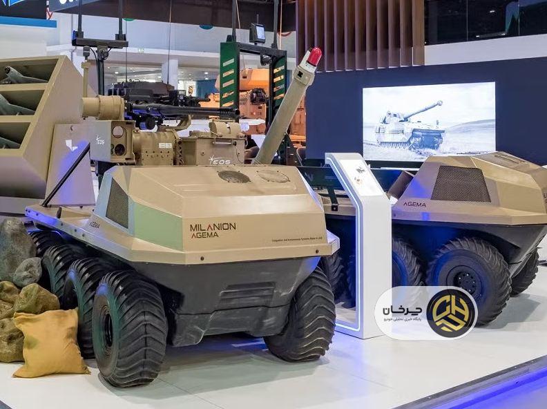 خودروی بدون سرنشین آگما (Agema UGV)