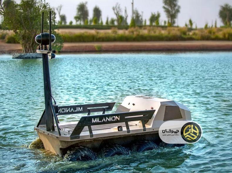 خودروی بدون سرنشین آگما (Agema UGV)