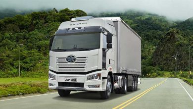 کشنده تک محور فاو J6P-460 با گیربکس اتوماتیک توسط سیبا موتور عرضه می‌شود منبع سایت چرخان