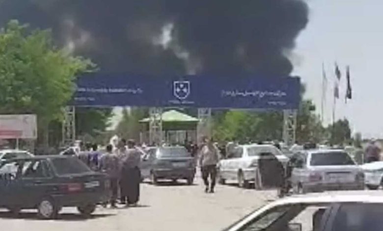 حمله موشکی اسرائیل به سایت تولیدی فردا موتورز در بروجرد حمله موشکی به سایت تولیدی فردا موتورز