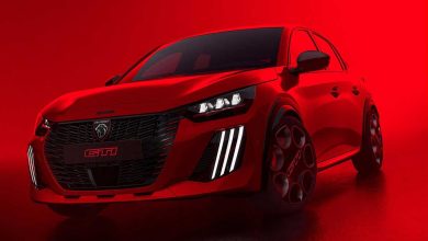 خودروی الکتریکی پژو E-208 GTi منبع سایت چرخان