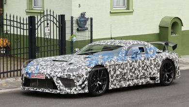 سوپر اسپرت مخفی تویوتا با استتار مسیر گودوود را طی کرد! منبع سایت چرخان