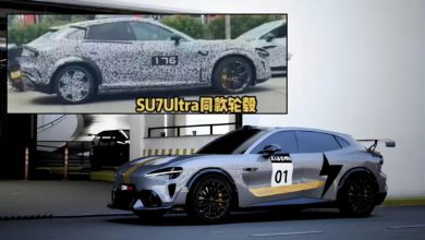 رویت نسخه پرفورمنس شیائومی YU7 اولترا در چین هنگام تست‌های جاده‌ای منبع سایت چرخان