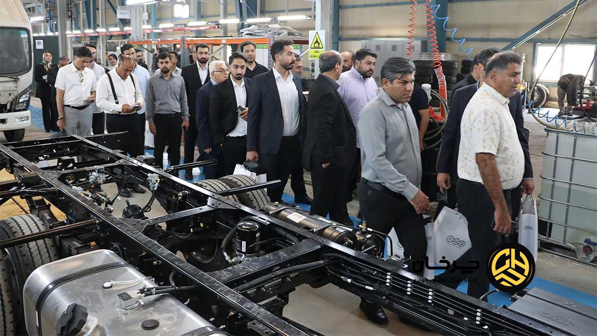 بازدید نمایندگان گروه خودروسازی آرتابان