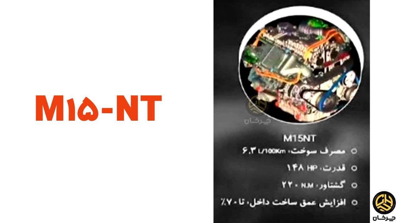موتور M15-NT توربوشارژ سایپا SAIPA