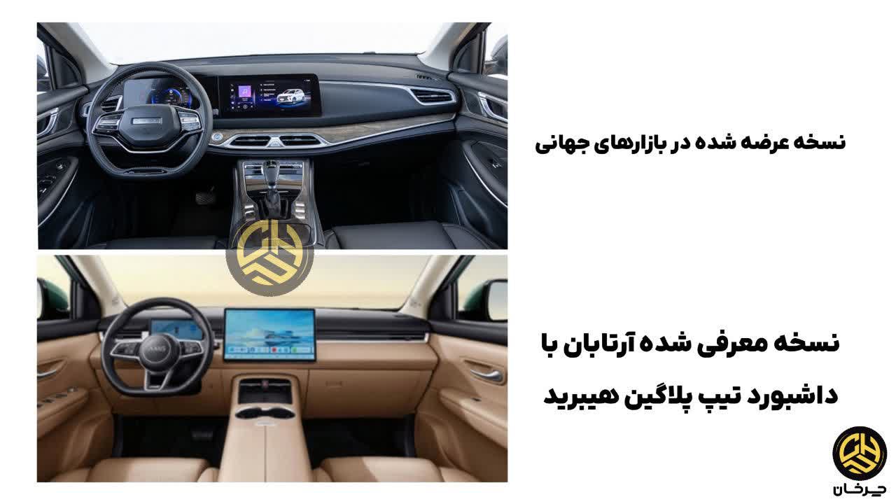 داشبورد آرتابان ای ام جی توکا دانگ فنگ گلوری 600 AMG TOOCA ARTABAN DFSK DONGFENG GLORY 600