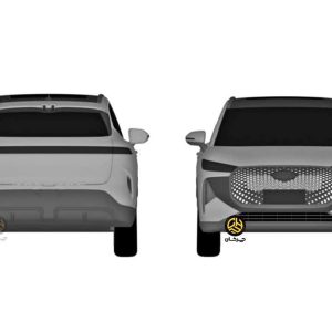 طرح خودرو جدیدی از چری (CHERY) در ایران ثبت شد + تصاویر