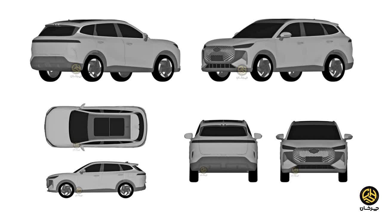 کراس اوور جدید چری NEW CHERY TIGGO LEPAS 新款奇瑞汽车