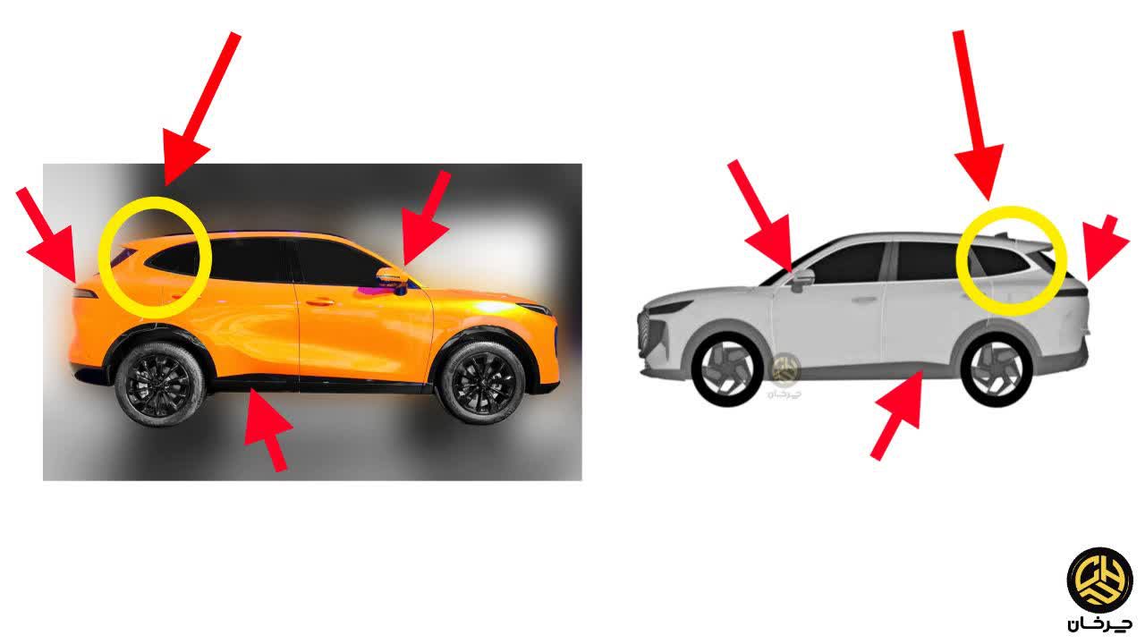 کراس اوور جدید چری NEW CHERY TIGGO LEPAS 新款奇瑞汽车 لیپاس ال 6 LEPAS L6