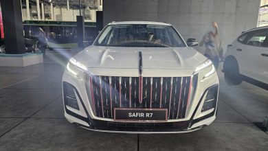 رونمایی از خودرو سفیر R7 ایران‌خودرو در نمایشگاه مشهد منبع سایت چرخان