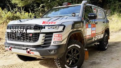 تویوتا لندکروز رالی در 12 نسخه و با تغییرات جذاب معرفی شد منبع سایت چرخان