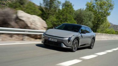 بررسی و معرفی کیا EV4: سدان برقی جدید کیا منبع سایت چرخان