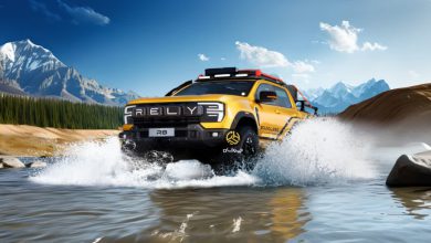 پیکاپ چری با چهره جدیدی معرفی شد؛ ریلای RELY R8 منبع سایت چرخان