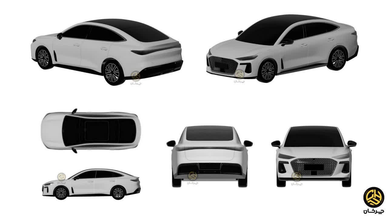 طرح خودرو جدید چری (CHERY) در ایران ثبت شد سدان خودرو جدید چری NEW CHERY CAR SEDAN 新款奇瑞汽车 新款奇瑞轿车