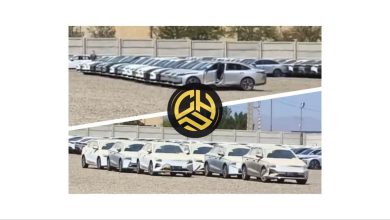 جیلی امگرند و چانگان نوو A05 فردا موتورز به گمرک سلفچگان رسید منبع سایت چرخان