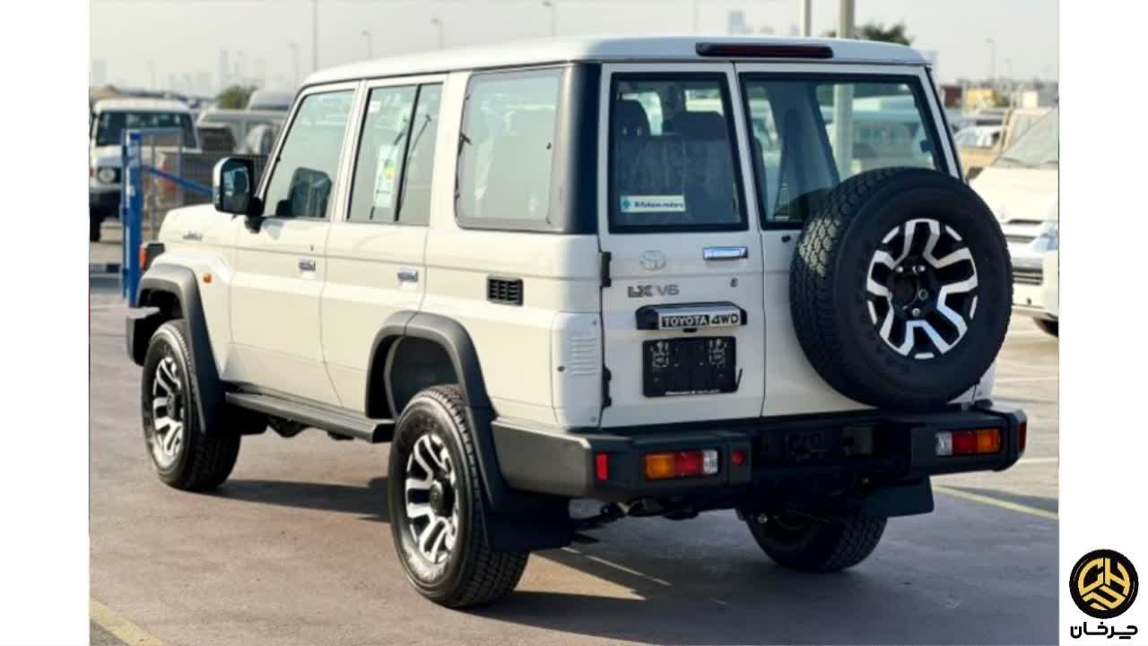 گواهی تایید نوع تویوتا لندکروزر LX وارداتی برساوش صادر شد تویوتا لندکروز ال ایکس سری هفتاد TOYOTA LADCRUISER LX